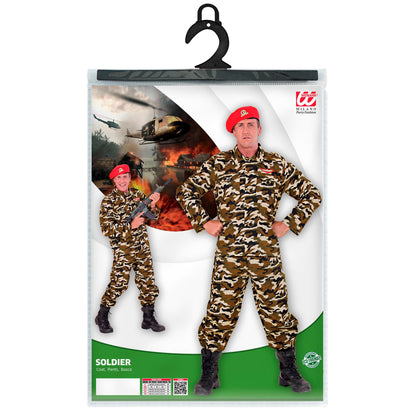 "SOLDAT" (Oberteil, Hose, Mütze) – Ansicht 4