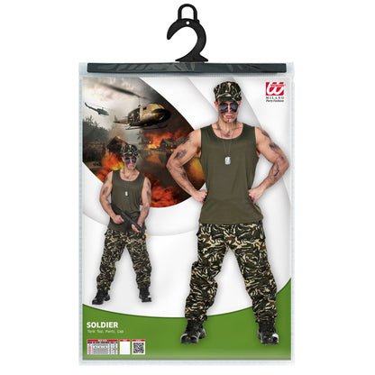 "SOLDAT" (Tank top, Hose, Basecap) – Ansicht 5