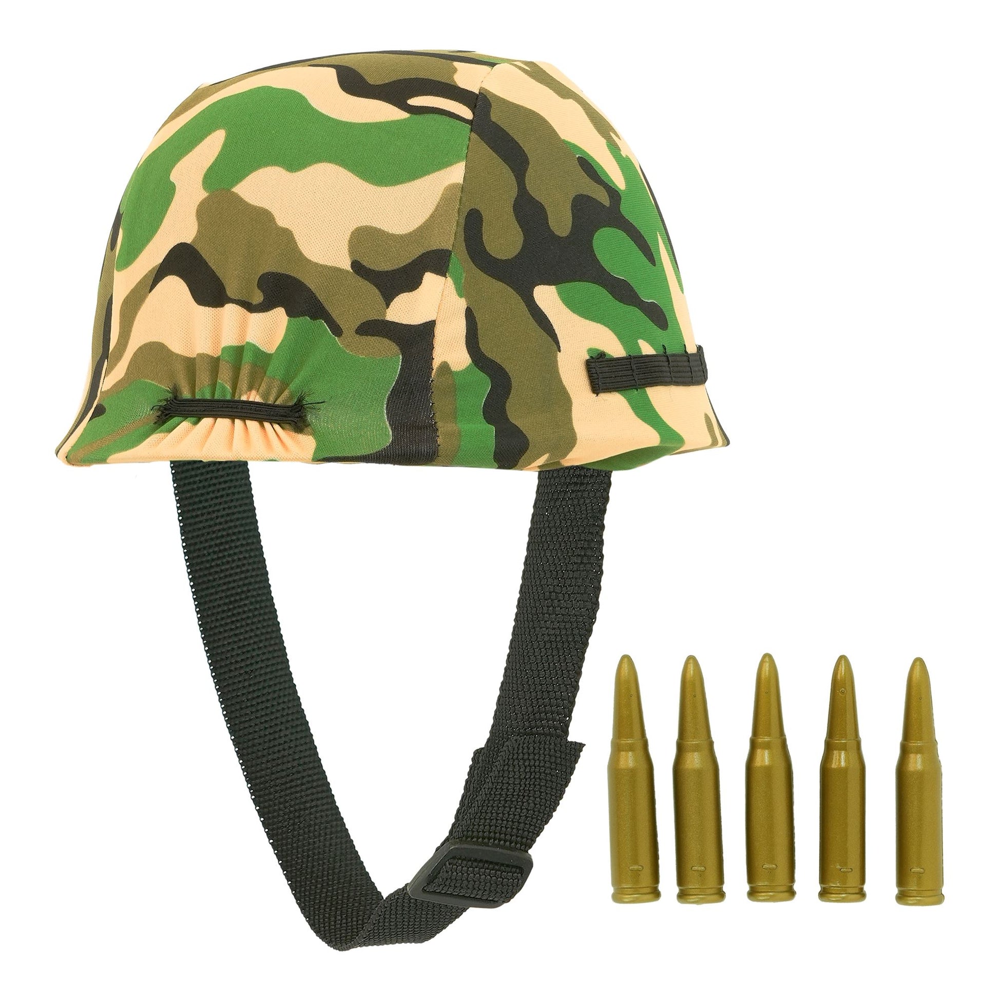 "SOLDATENHELM MIT MUNITION" – Detailansicht