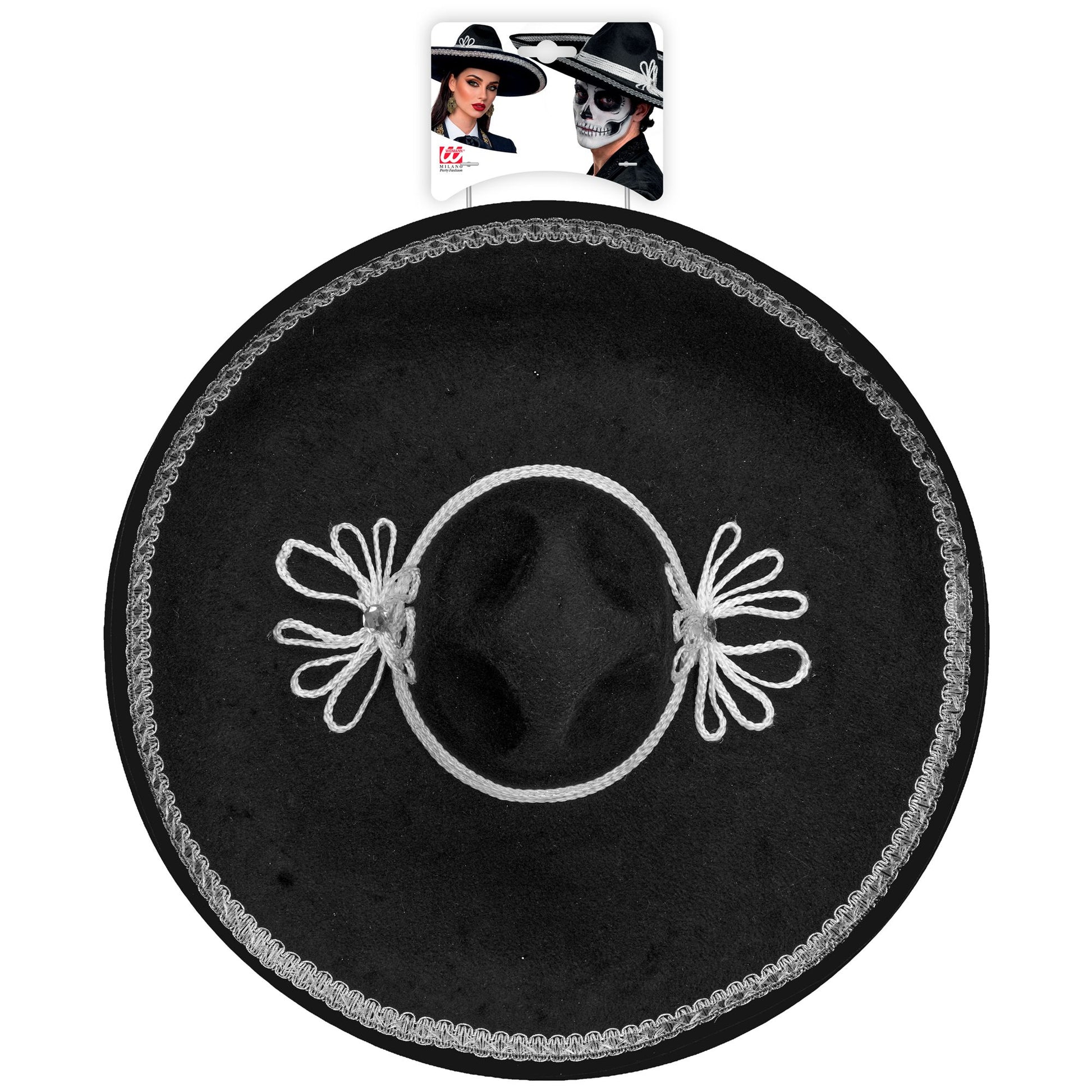 "SOMBRERO EL CHARRO SILBER" 54 cm – Ansicht 3