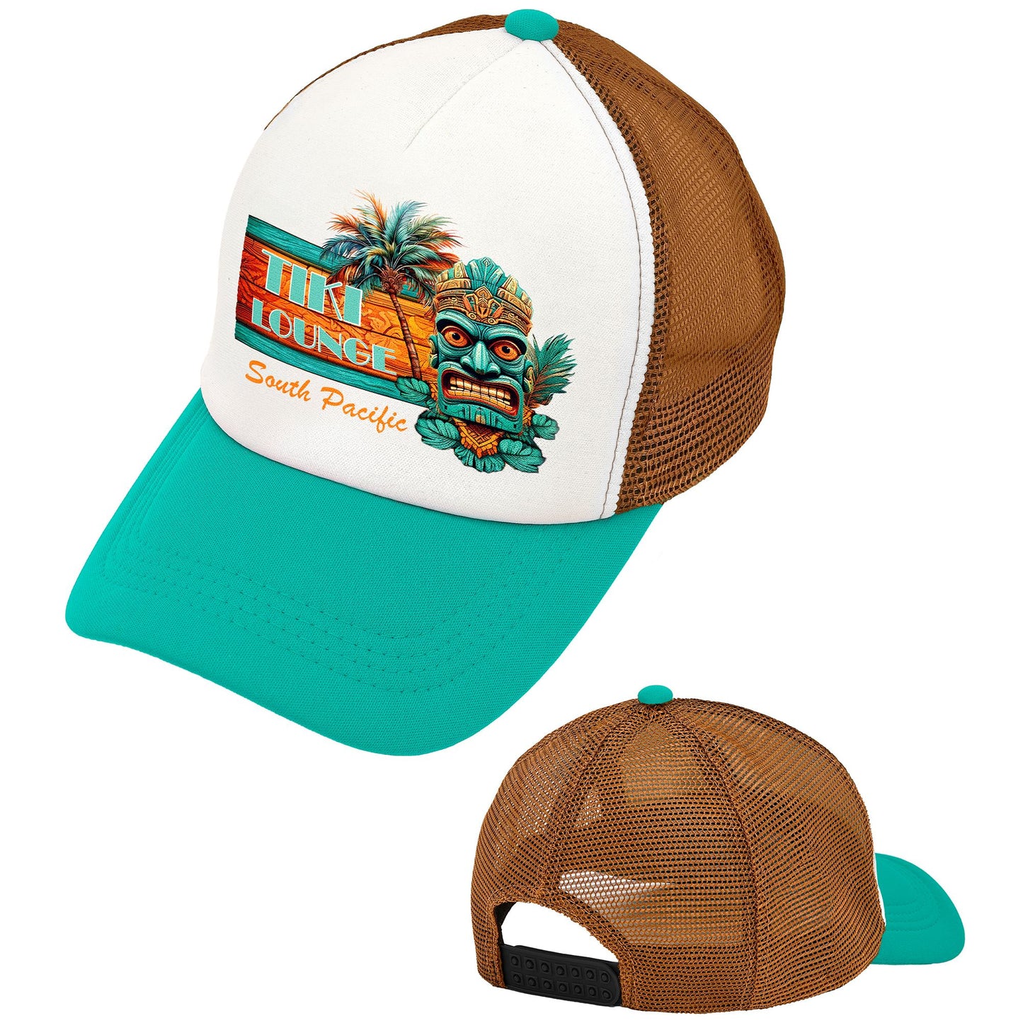 "SOMMER TIKI PARTY BASECAP" – Vorderansicht