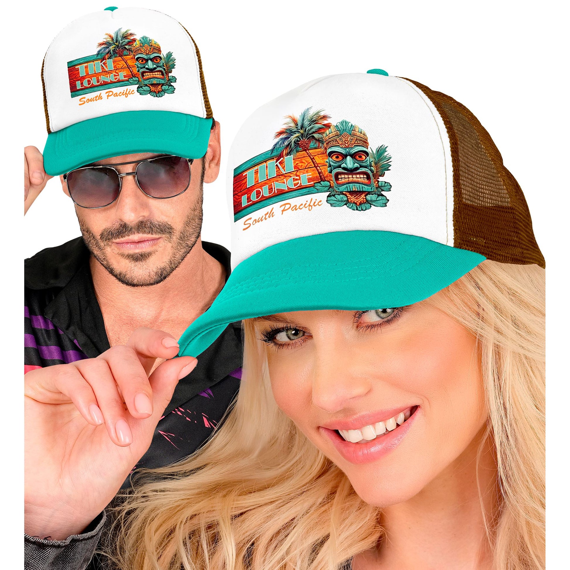 "SOMMER TIKI PARTY BASECAP" – Ansicht 3