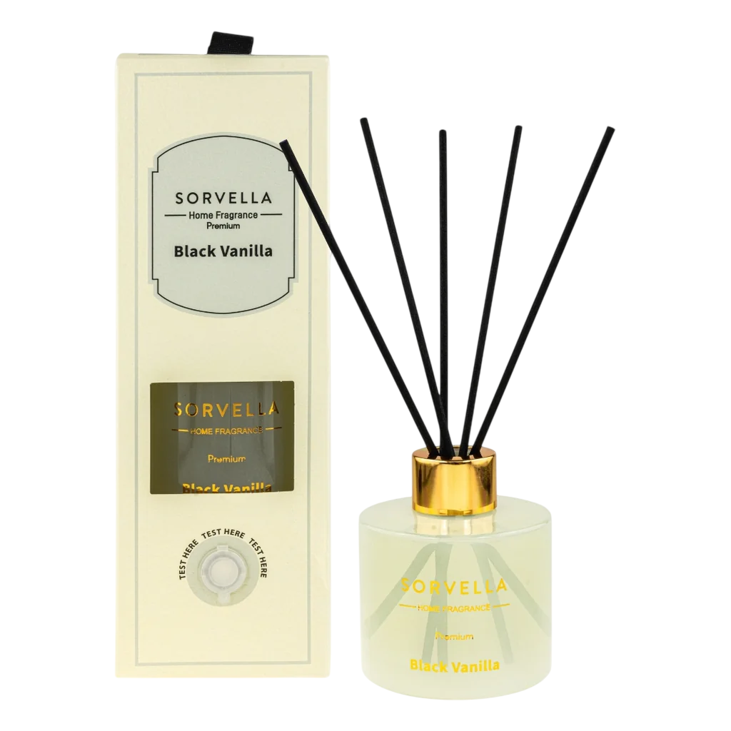 Sorvella Black Vanilla Duftstäbchen-Diffusor 120 ml