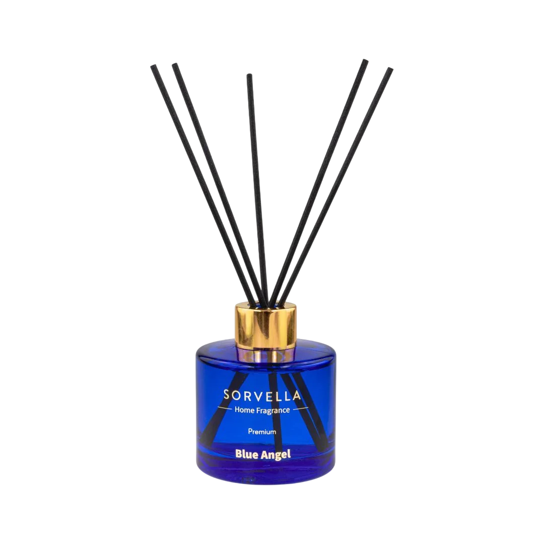Sorvella, Blue Angel, Stock, Aroma-Rattanstäbchen-Diffusor, 120 ml