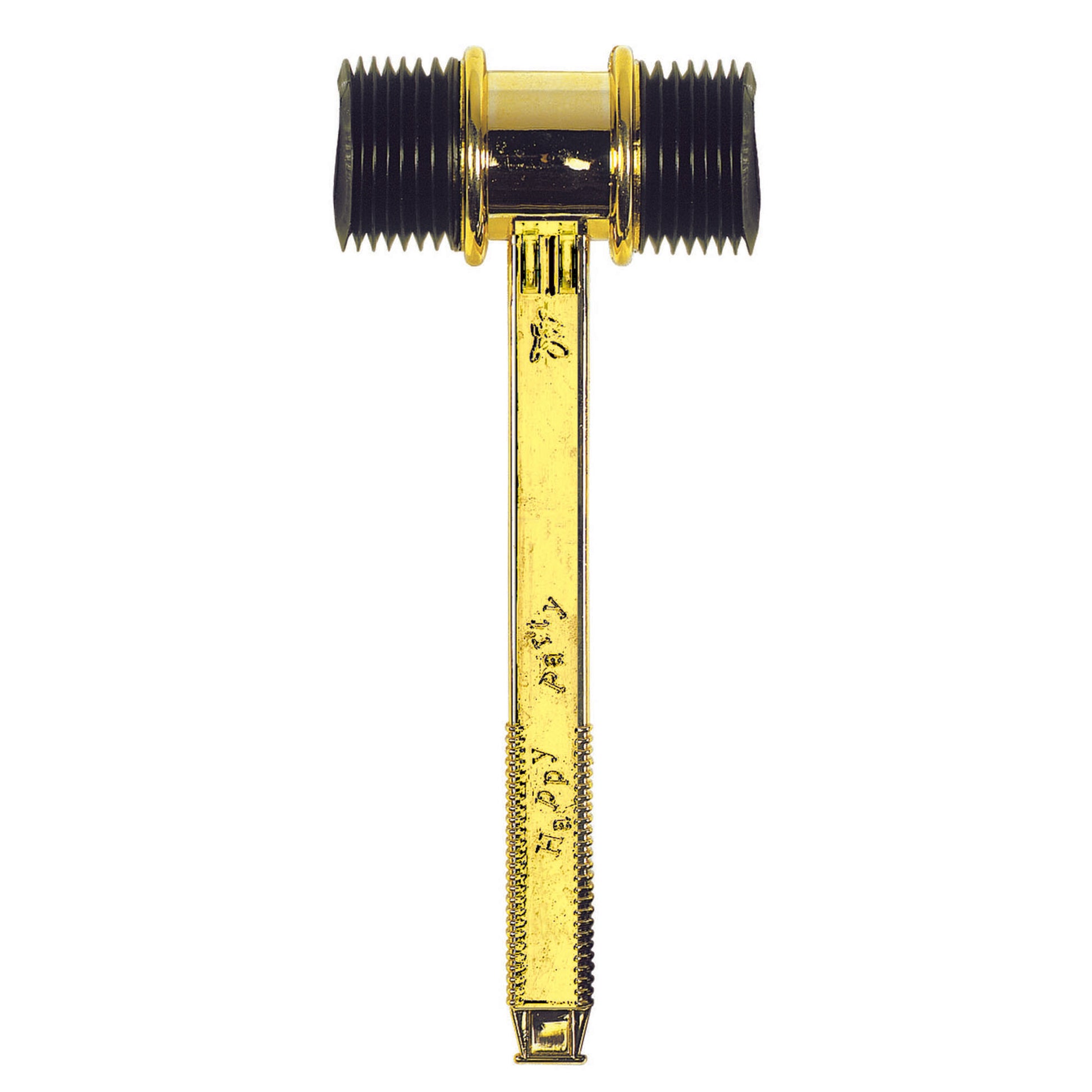 "SOUND HAMMER METALLISIERT GOLD" – Vorderansicht