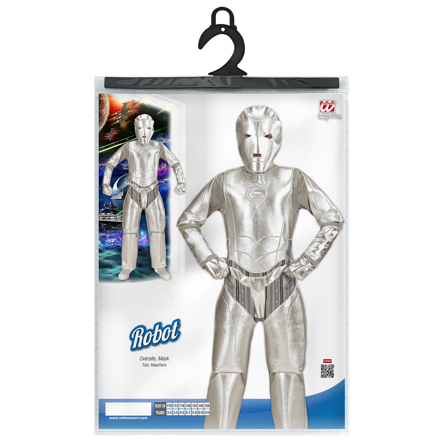 "SPACE INVADER" (Overall, Maske) – Ansicht 5