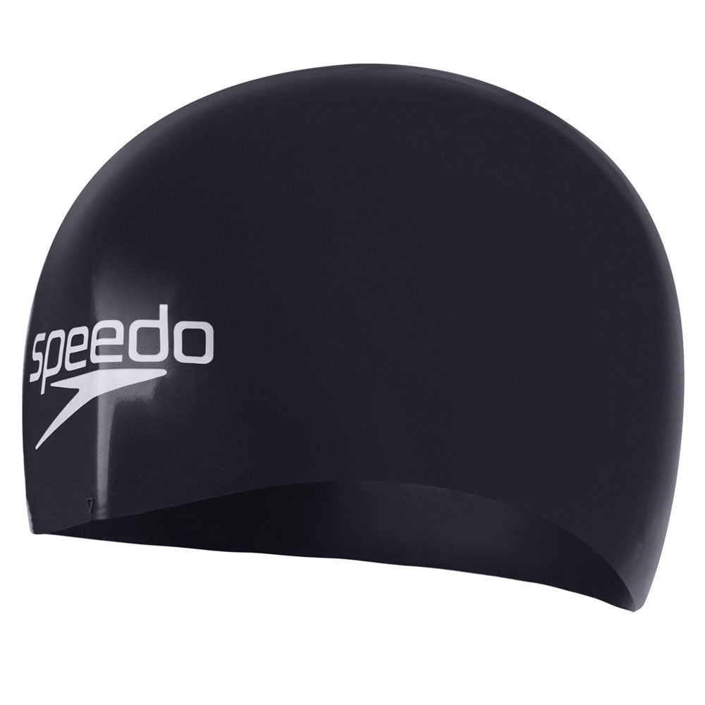 Speedo, Fastskin, Schwimmen, Gummikappe, Schwarz, Größe M