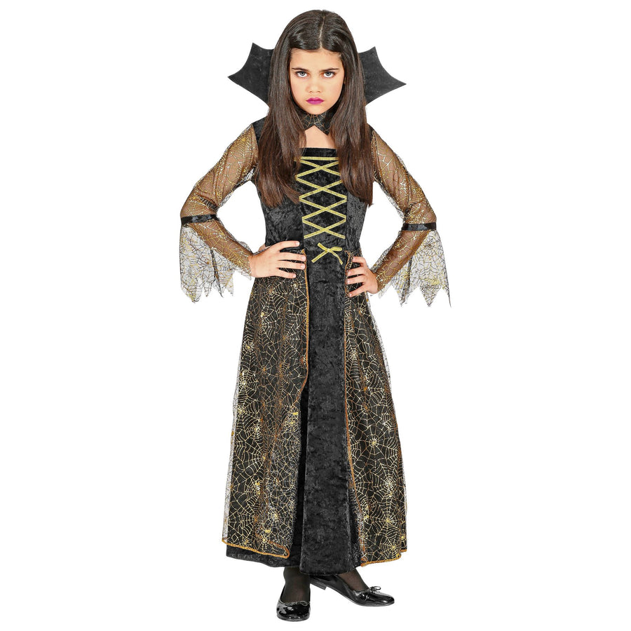 "SPIDERELLA" (Kleid, Kragen) – Vorderansicht