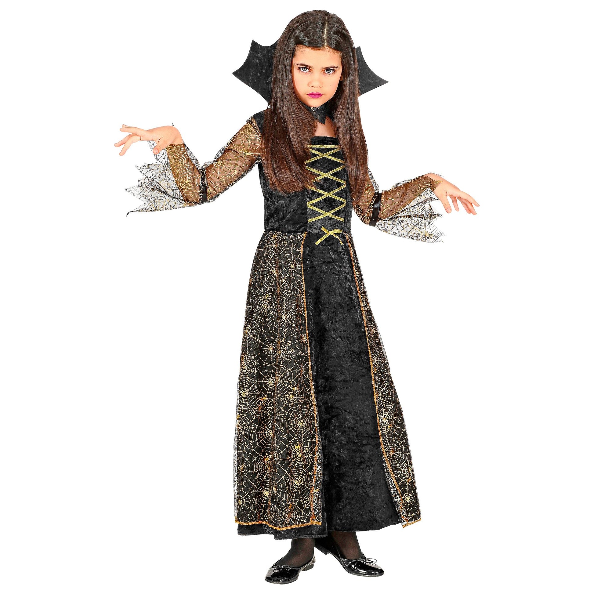 "SPIDERELLA" (Kleid, Kragen) – Detailansicht