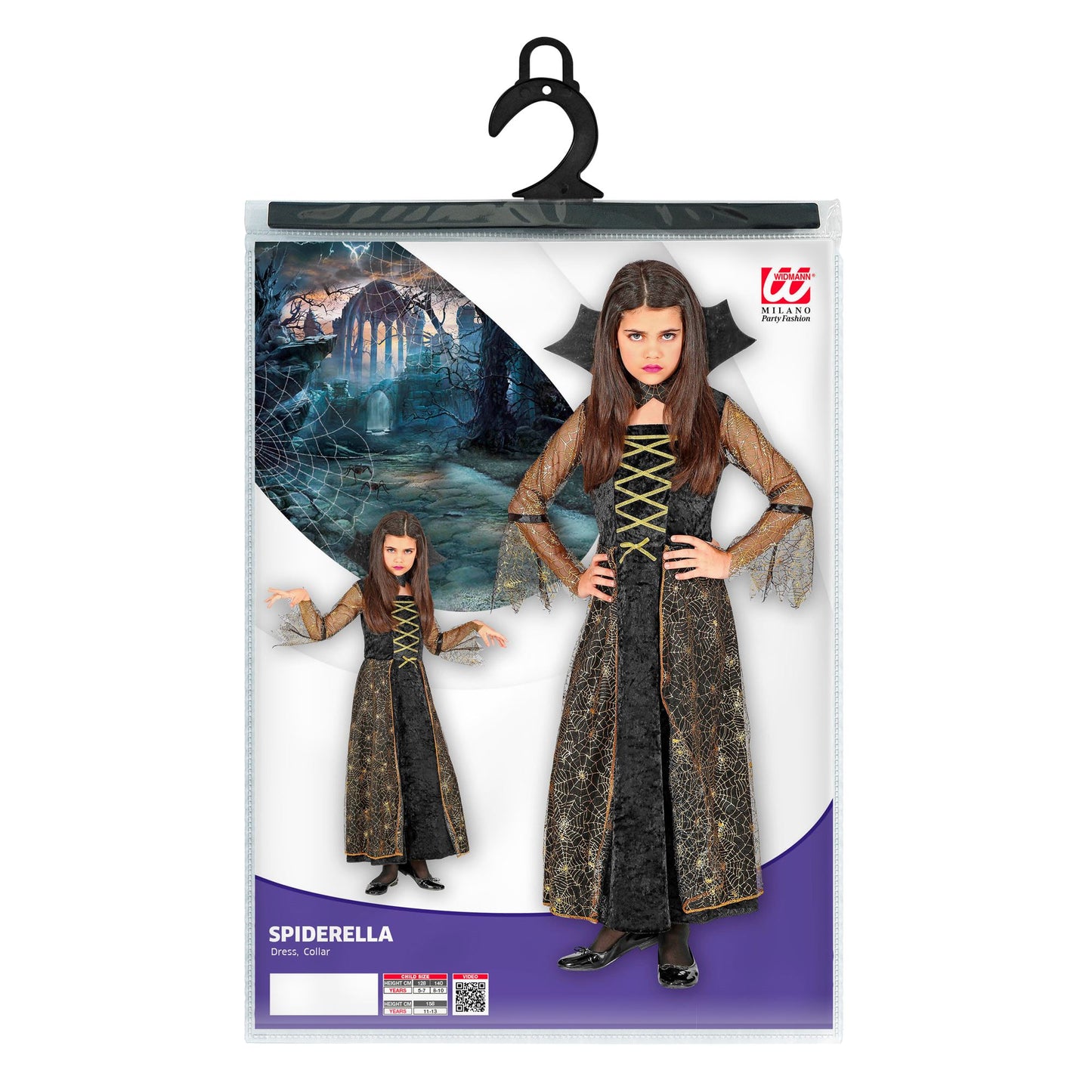 "SPIDERELLA" (Kleid, Kragen) – Ansicht 3