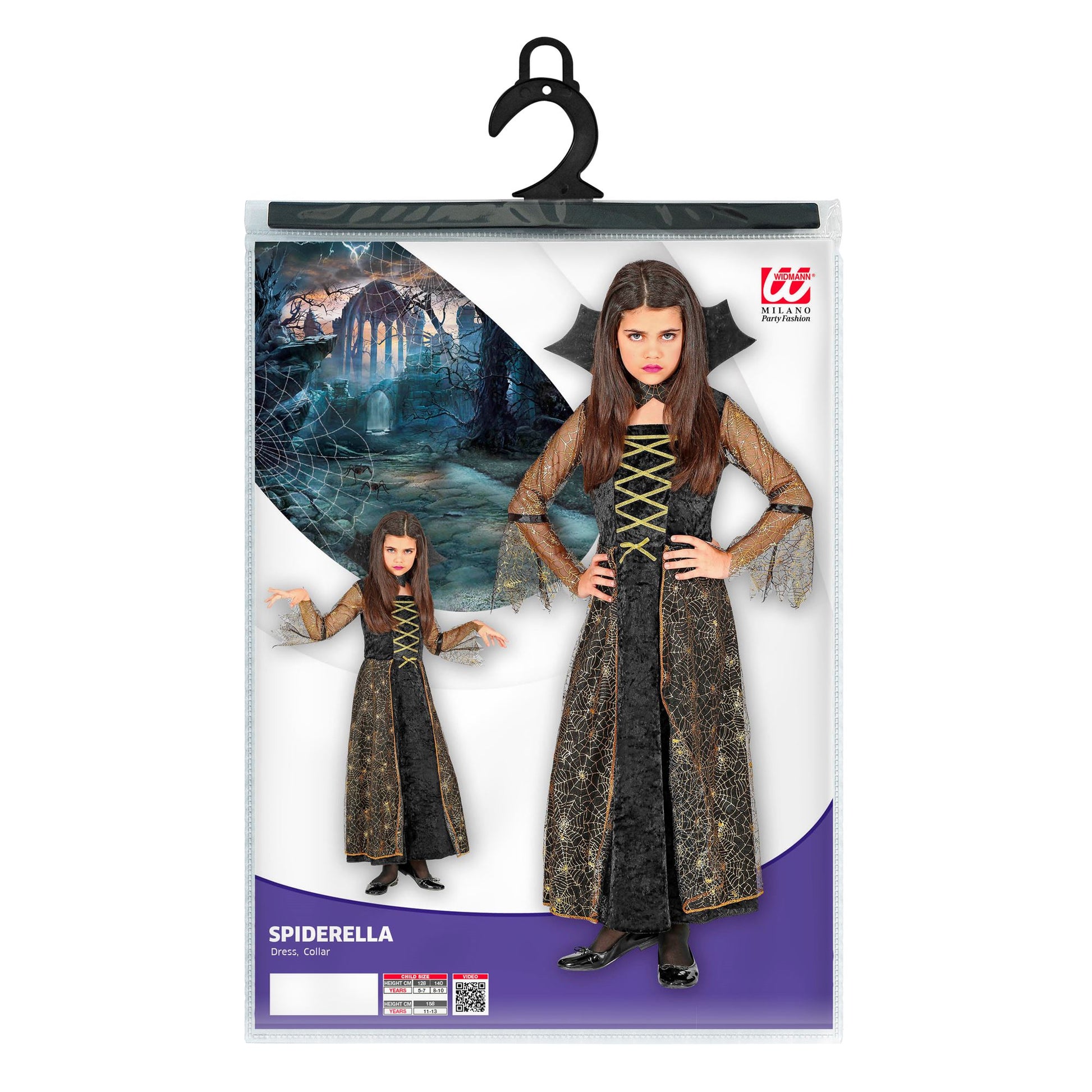 "SPIDERELLA" (Kleid, Kragen) – Ansicht 3