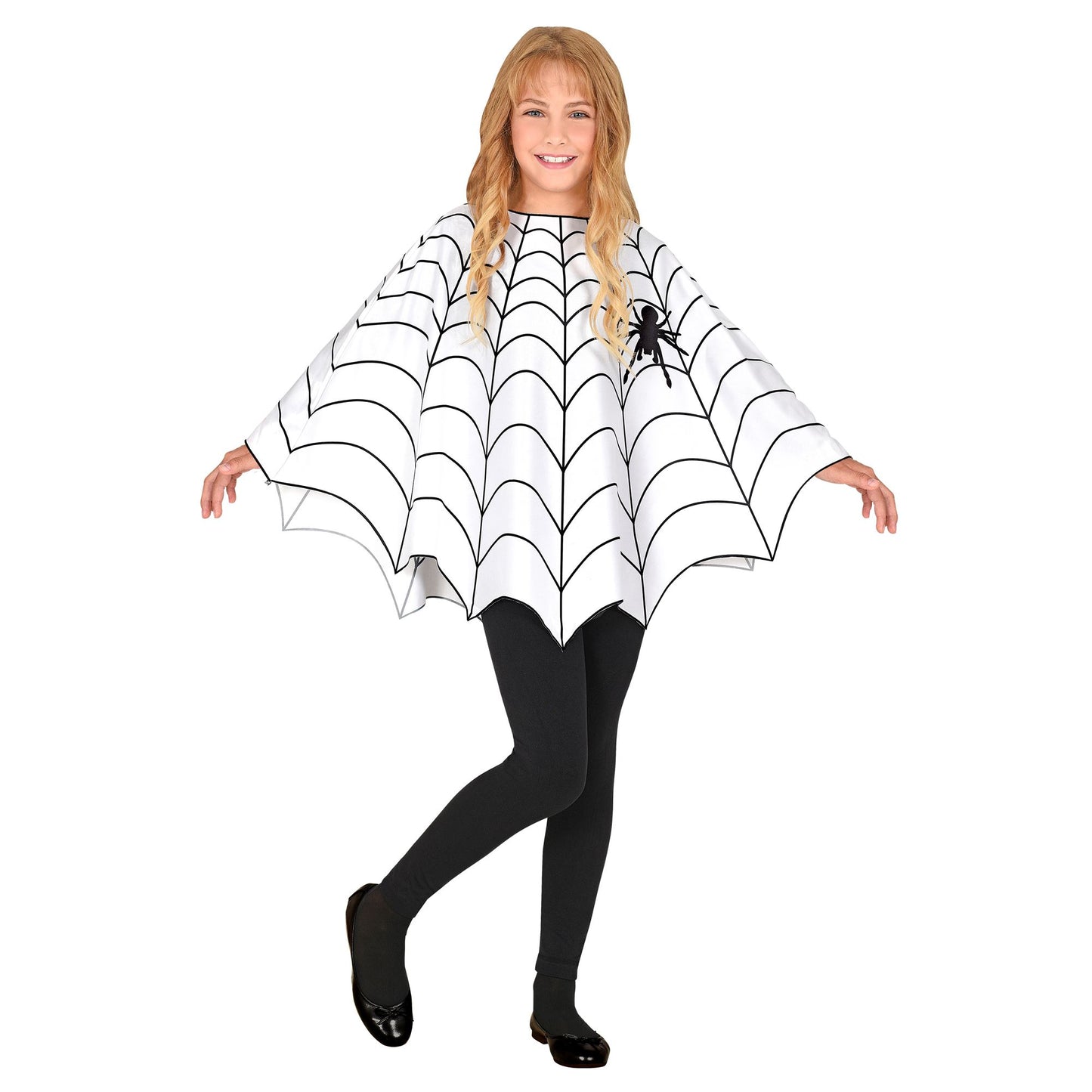 "SPINNE & NETZ" (Poncho) – Ansicht 3
