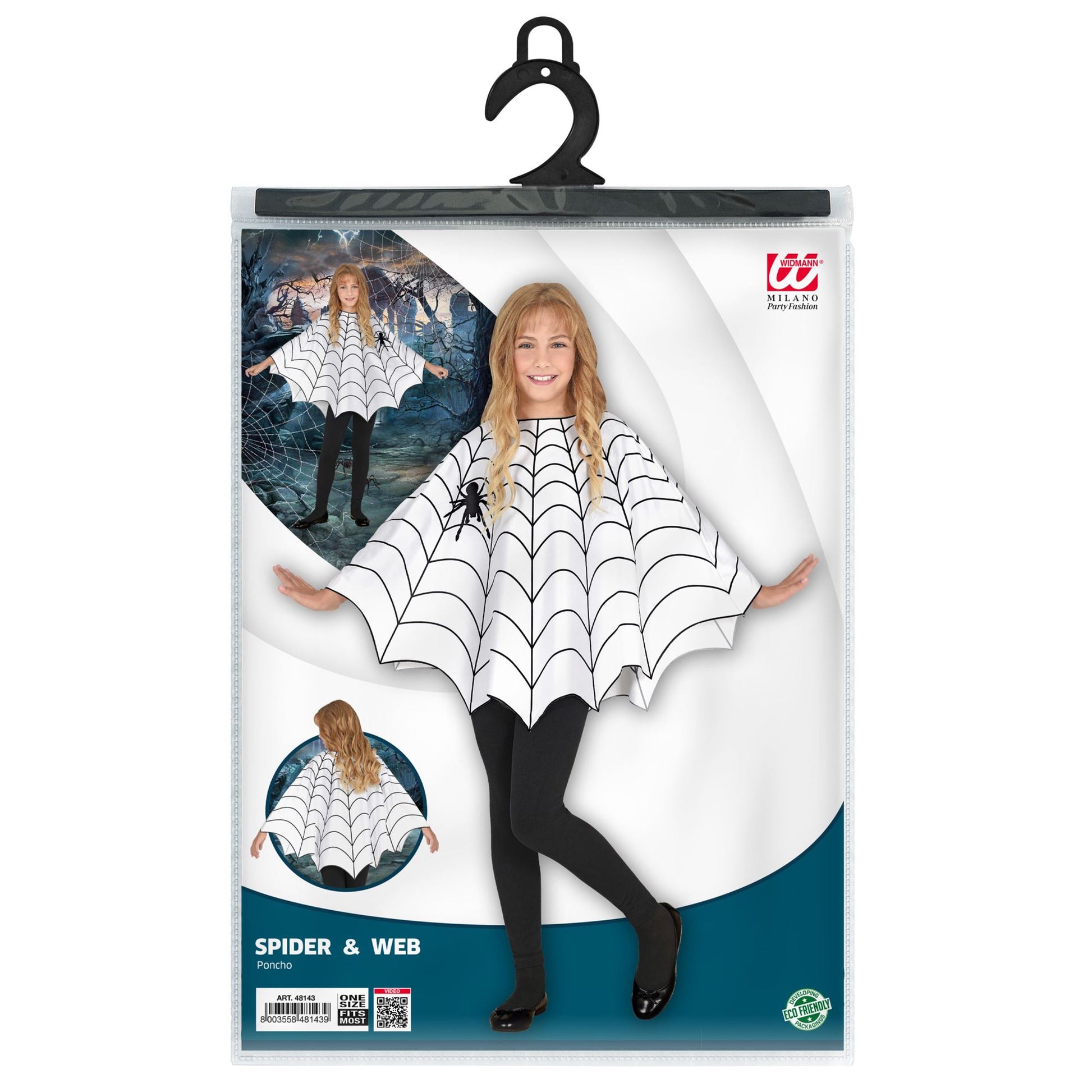 "SPINNE & NETZ" (Poncho) – Ansicht 5