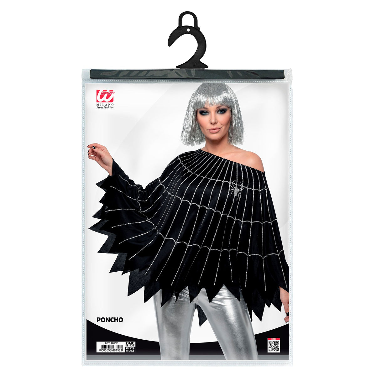 "SPINNE & NETZ" (Poncho) – Ansicht 3