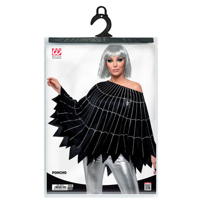 "SPINNE & NETZ" (Poncho) – Ansicht 3