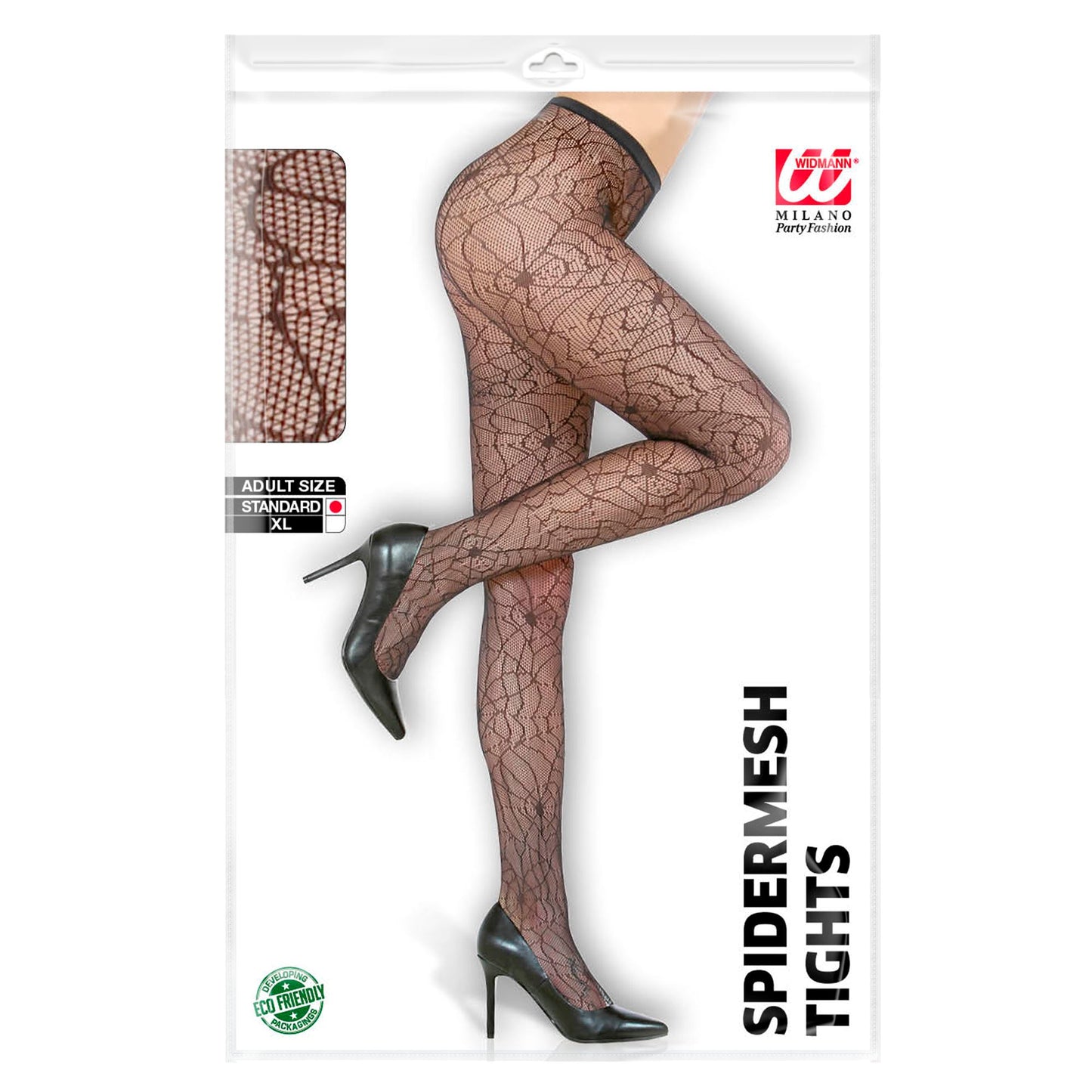 "SPINNENNETZ STRUMPFHOSE" – Detailansicht
