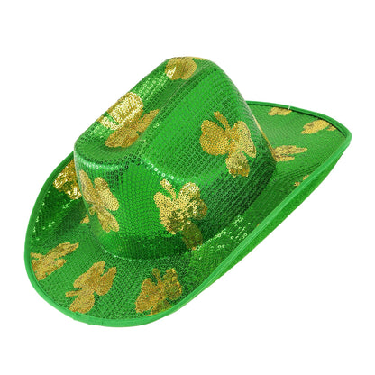 "ST. PATRICK'S DAY PAILLETTEN HUT" – Vorderansicht