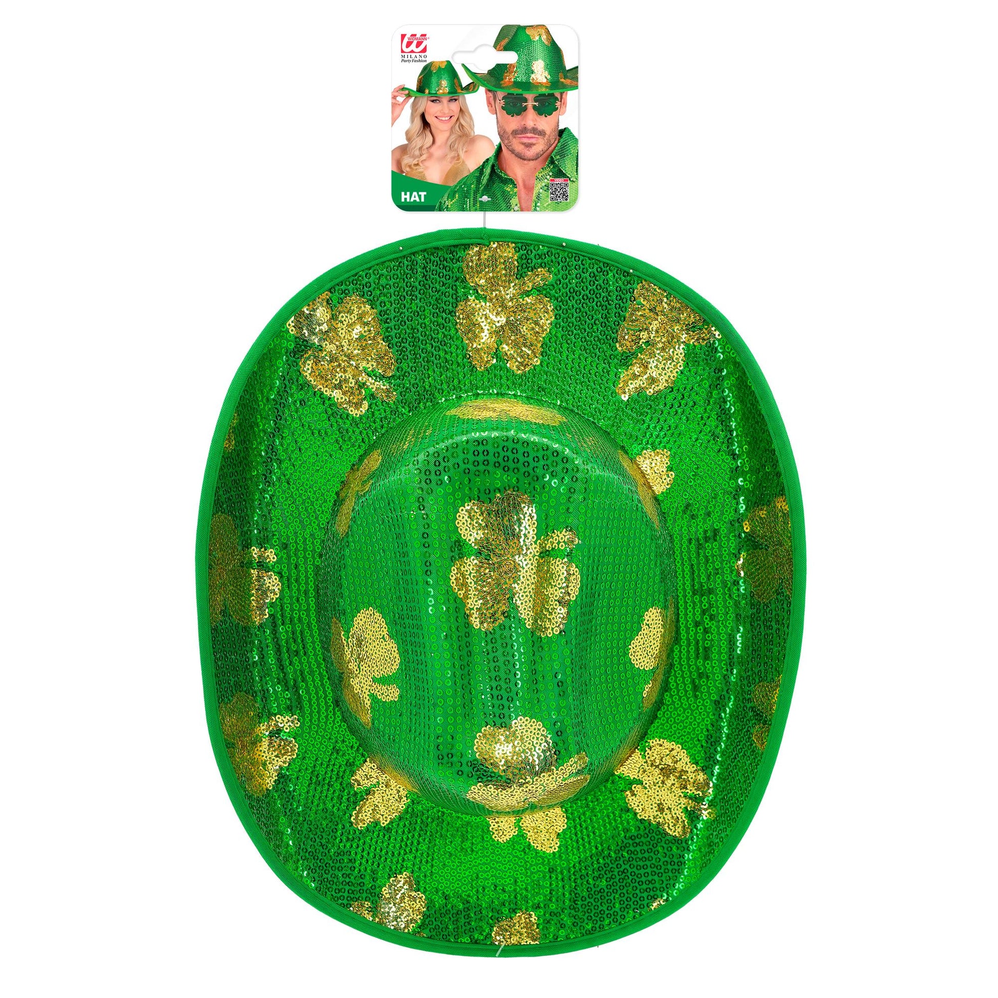 "ST. PATRICK'S DAY PAILLETTEN HUT" – Detailansicht