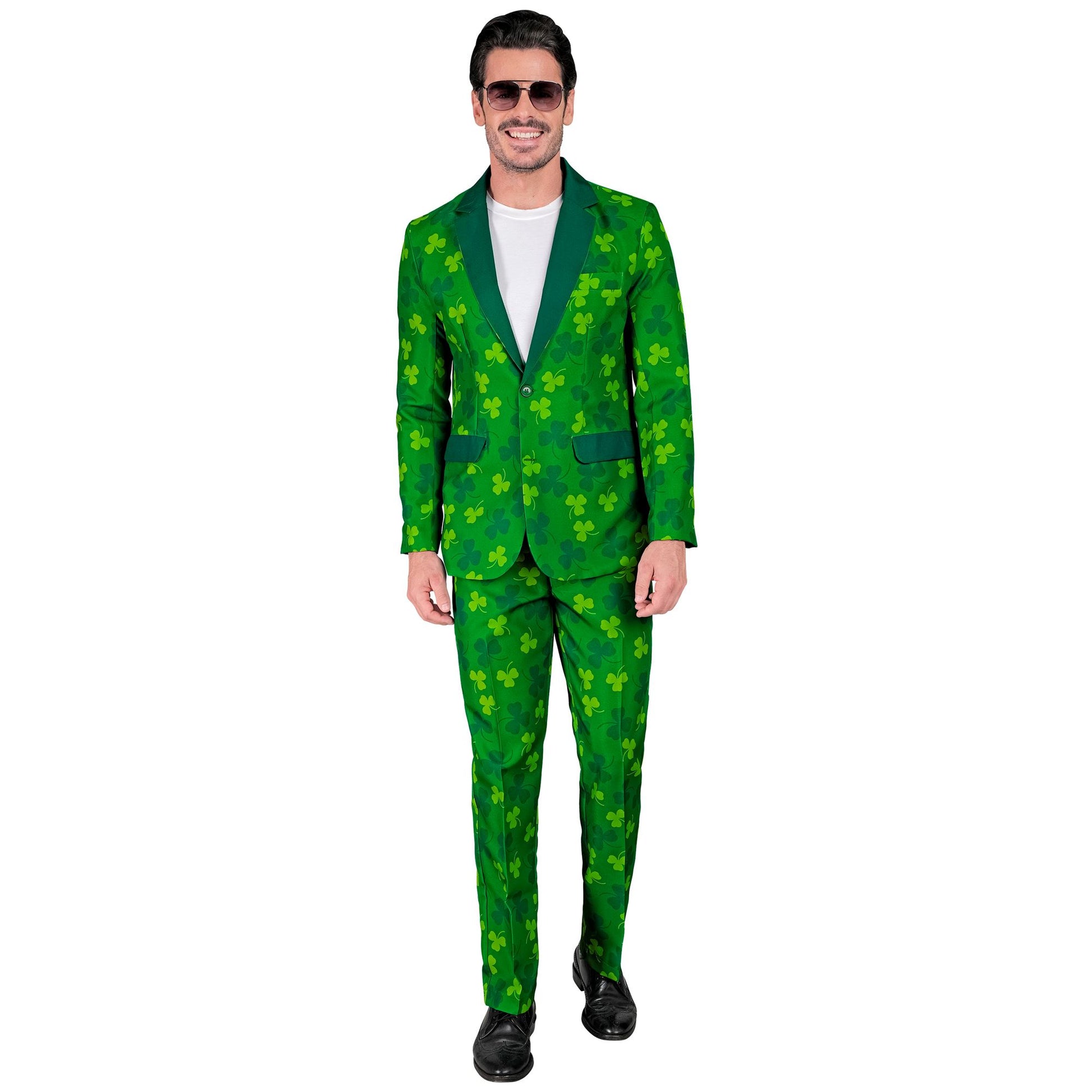 "ST. PATRICK'S DAY PARTY FASHION ANZUG" (Jackett, Hose) – Vorderansicht