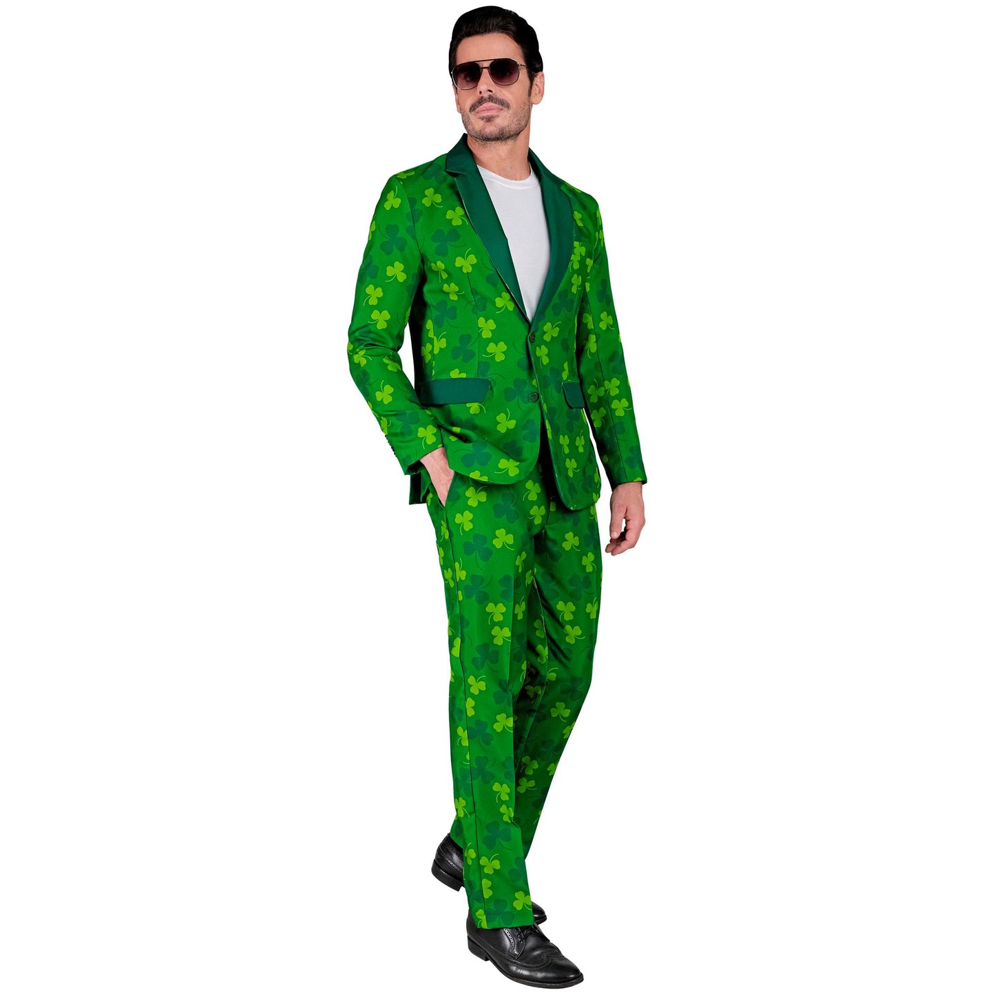 "ST. PATRICK'S DAY PARTY FASHION ANZUG" (Jackett, Hose) – Detailansicht