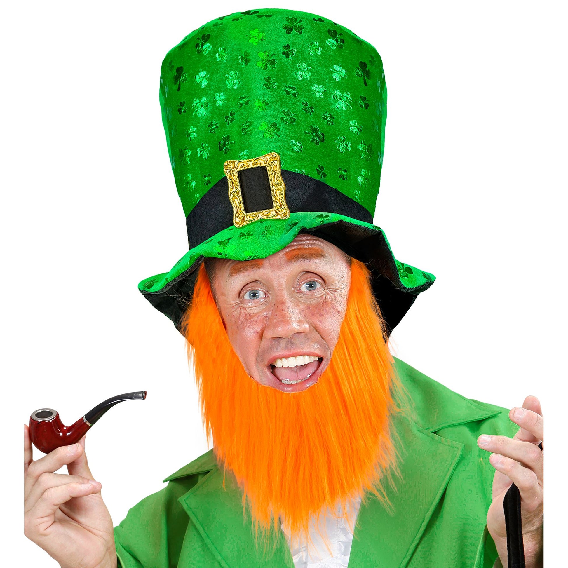 "ST. PATRICKS DAY ZYLINDER MIT BART" 23 cm – Ansicht 3