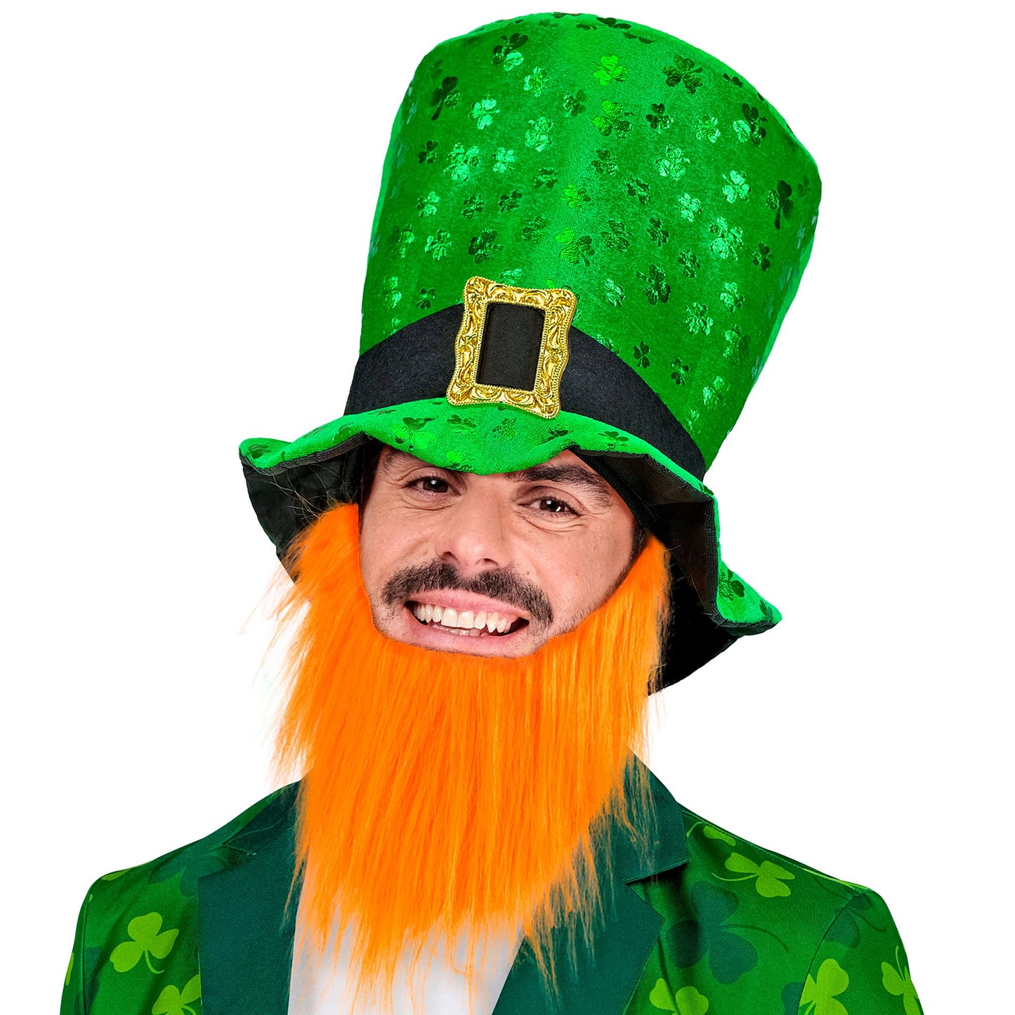 "ST. PATRICKS DAY ZYLINDER MIT BART" 23 cm – Ansicht 4