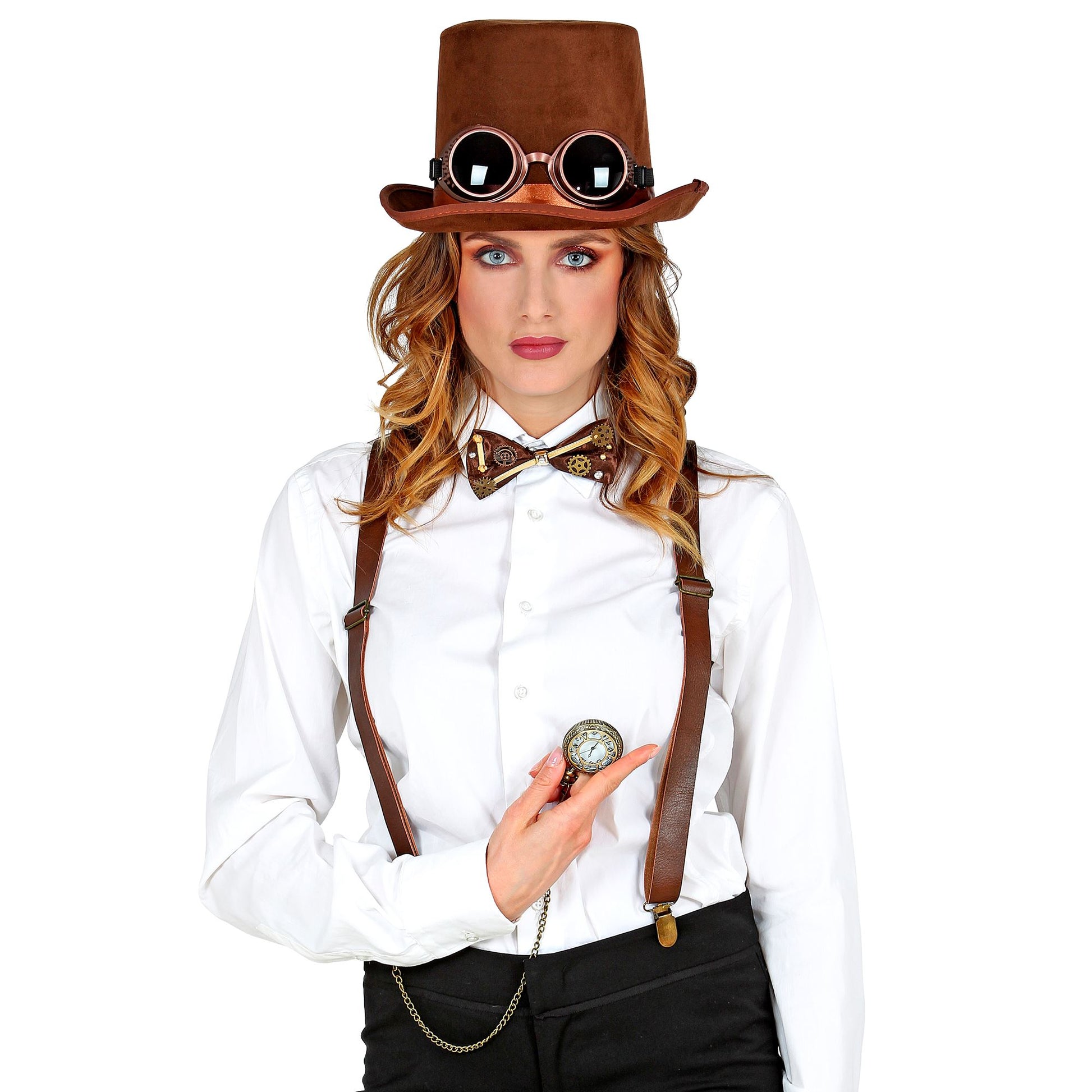 "STEAMPUNK" (Hosenträger, Fliege, Brille) – Ansicht 3