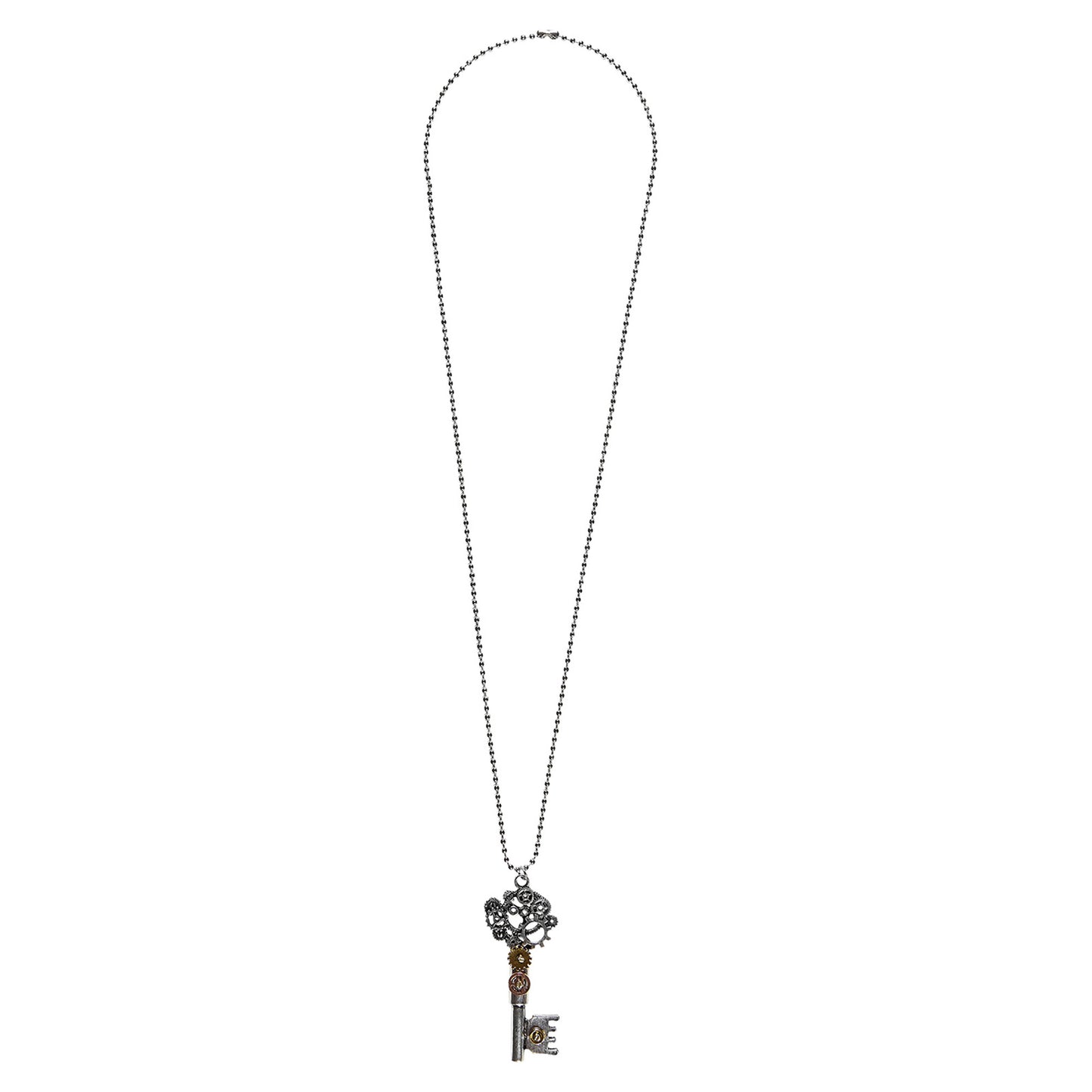 "STEAMPUNK KETTE MIT SCHLÜSSEL" – Detailansicht