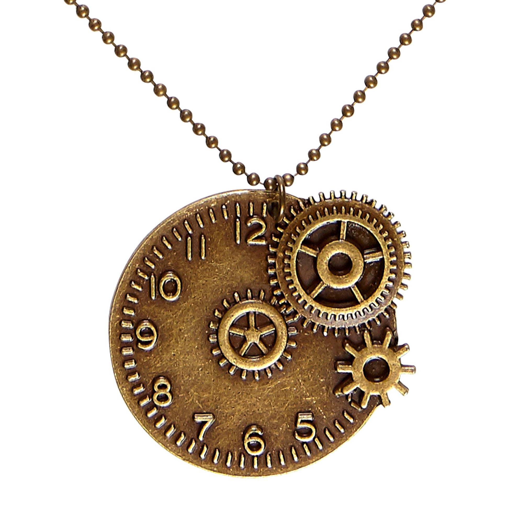 "STEAMPUNK KETTE" – Vorderansicht