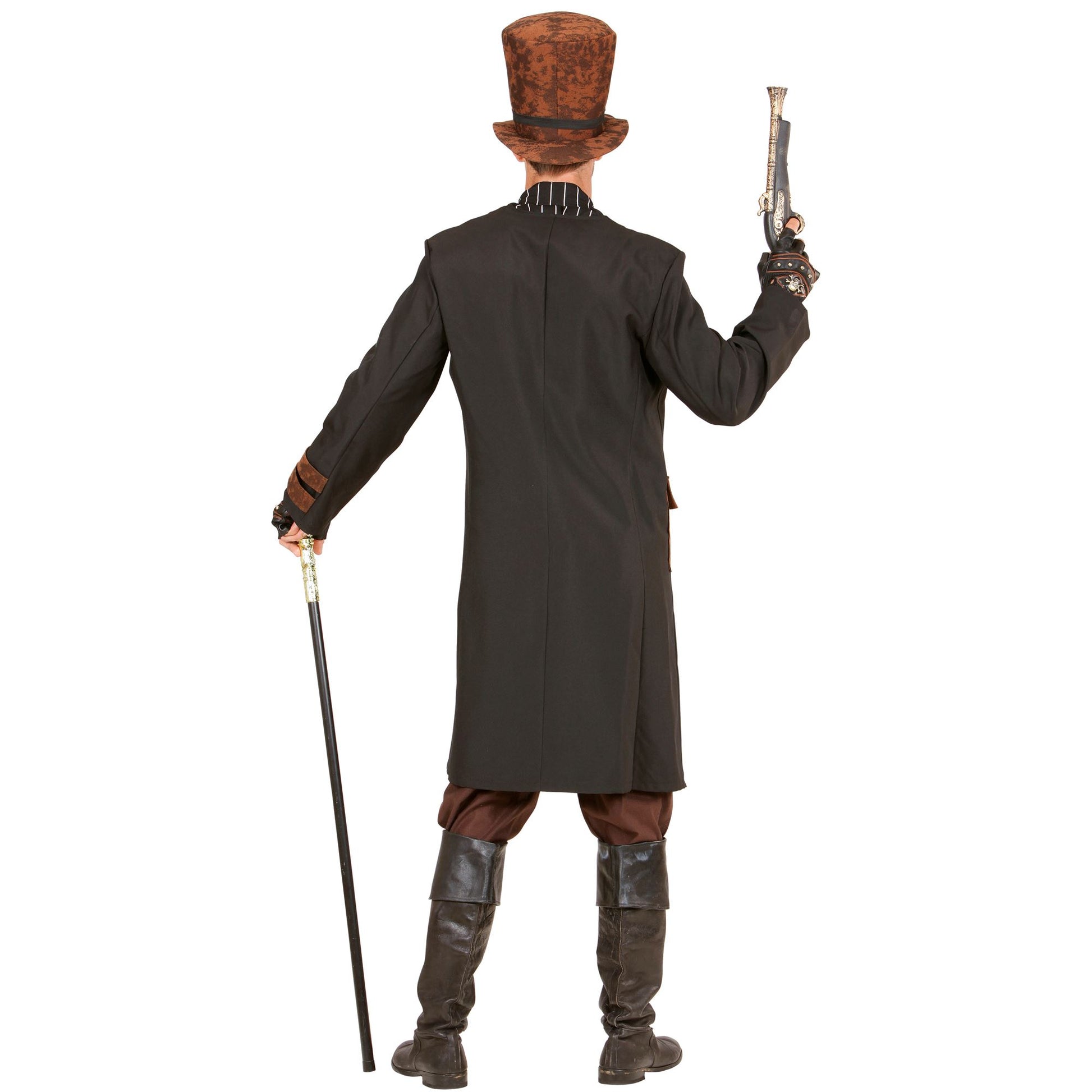"STEAMPUNK" (Mantel mit Hemd, Hut) – Ansicht 4