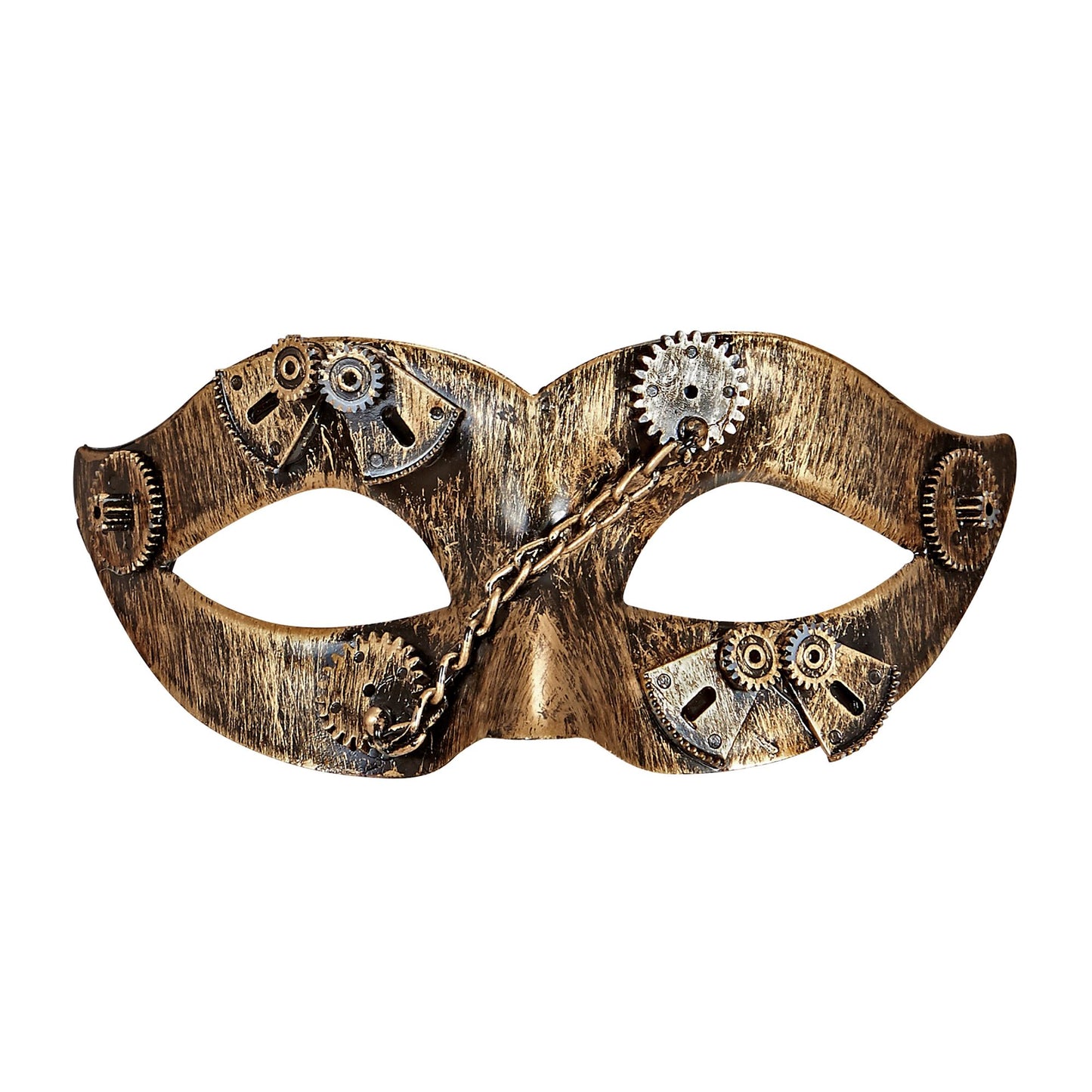 "STEAMPUNK MASKE" – Vorderansicht