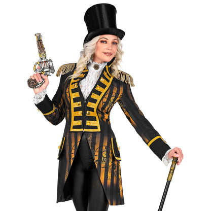 "STEAMPUNK PARADEFRACK" für Damen – Vorderansicht