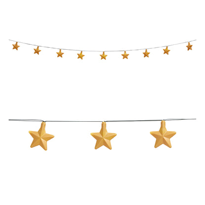 "STERNENLICHTERKETTE" 2,5 m - 10 Lichter – Detailansicht