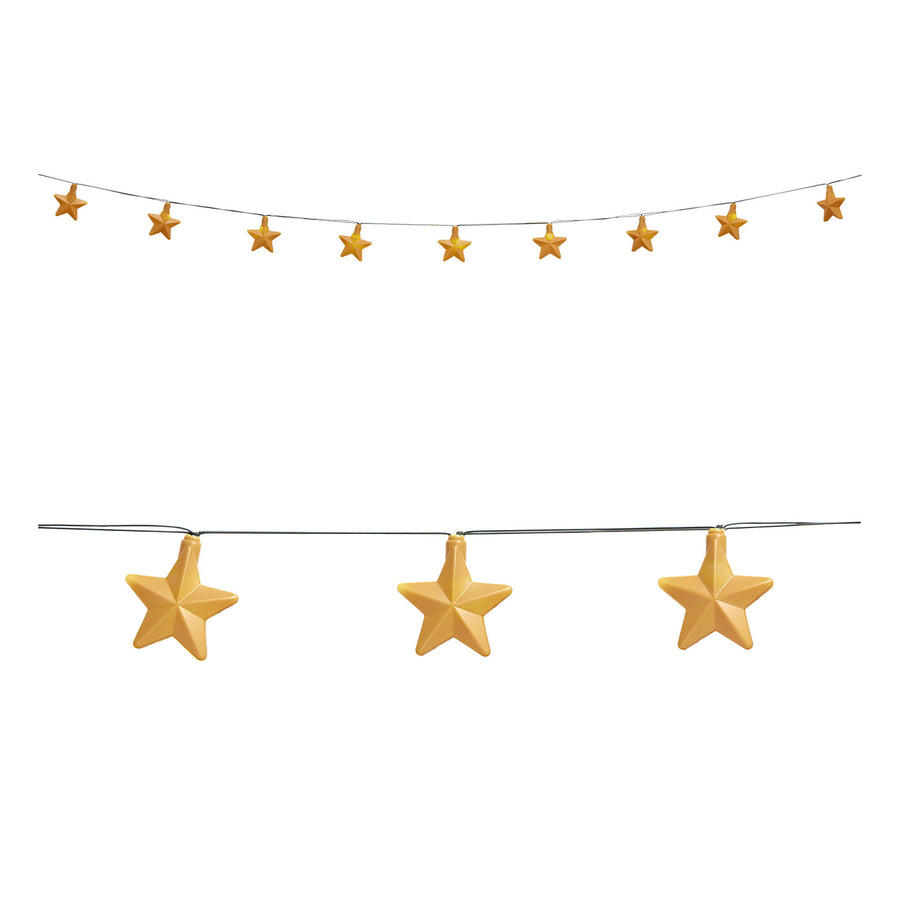 "STERNENLICHTERKETTE" 2,5 m - 10 Lichter – Detailansicht