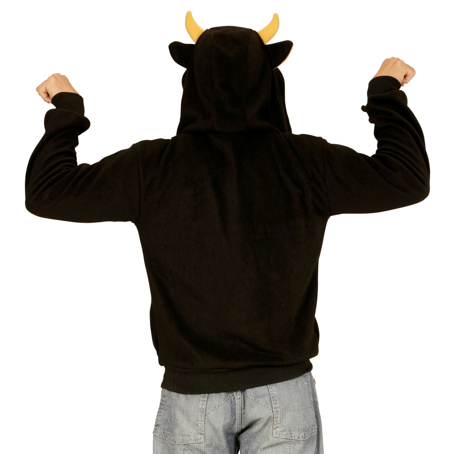 "STIER" (Fleecejacke mit Kapuze) – Ansicht 4