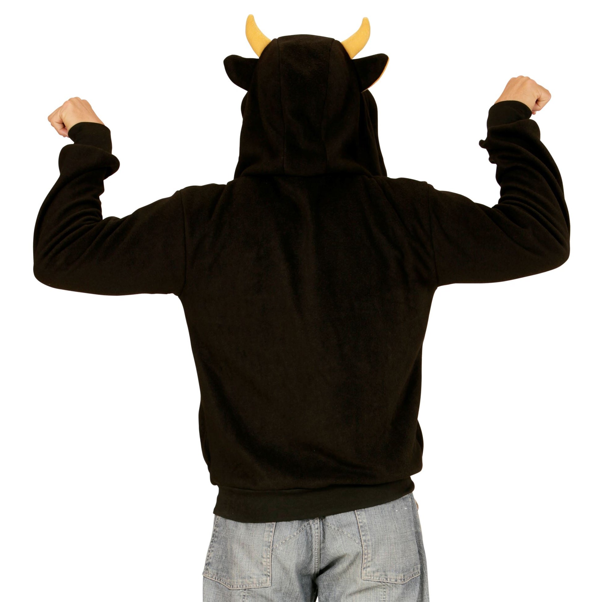 "STIER" (Fleecejacke mit Kapuze) – Ansicht 4