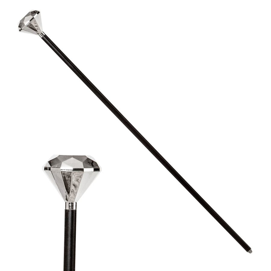 "STOCK MIT DIAMANT" 88 cm – Vorderansicht
