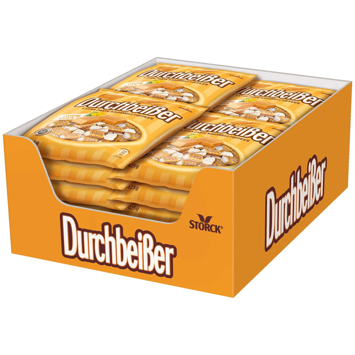 Storck Durchbeisser 425g Karamell-Toffees Bonbons – Detailansicht