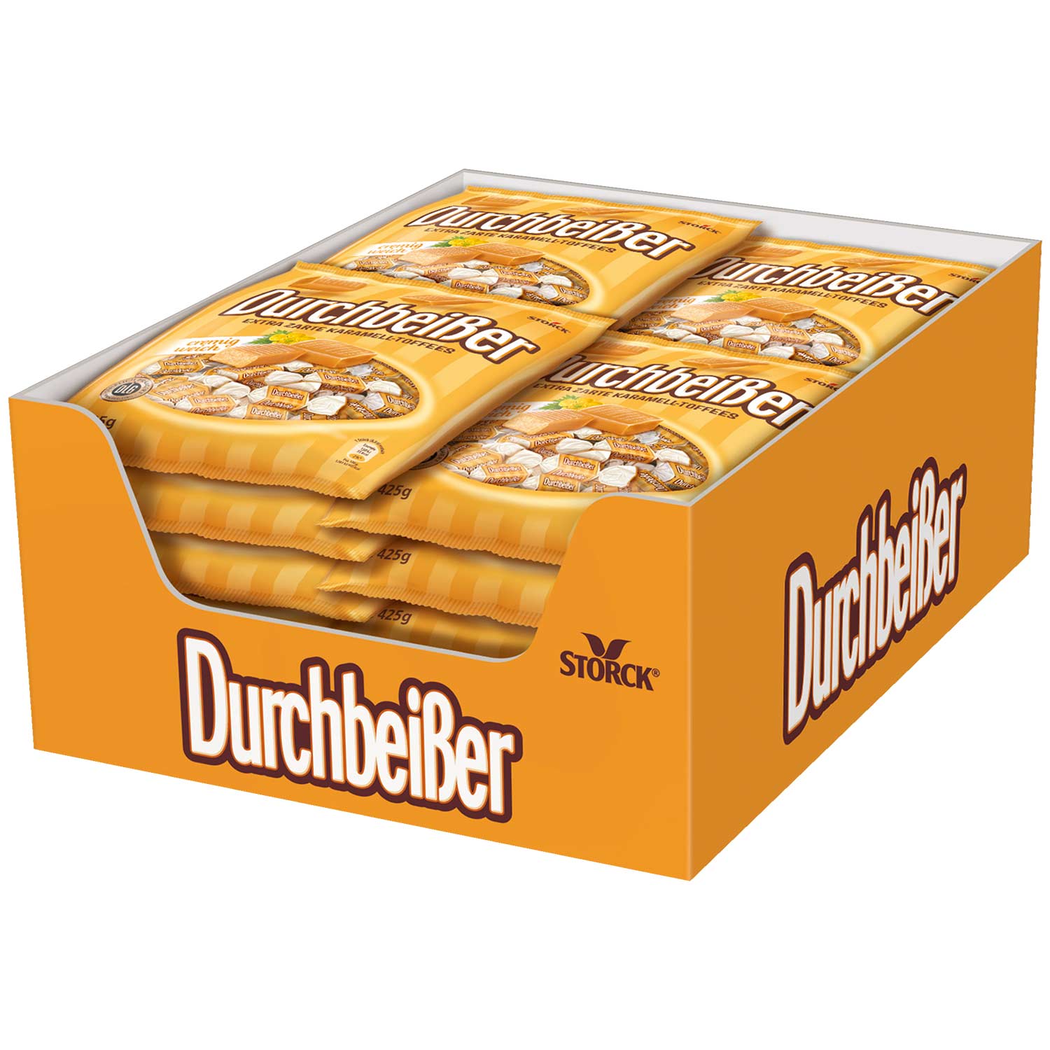 Storck Durchbeisser 425g Karamell-Toffees Bonbons – Detailansicht