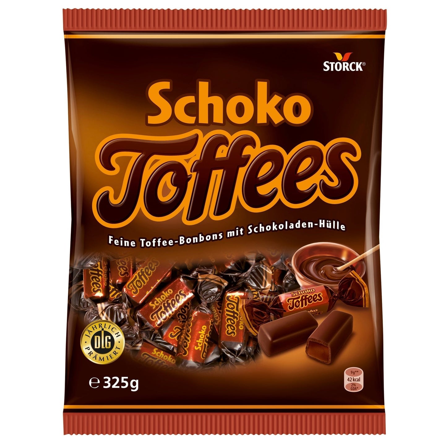 Storck Schoko Toffees 325g – Produktansicht