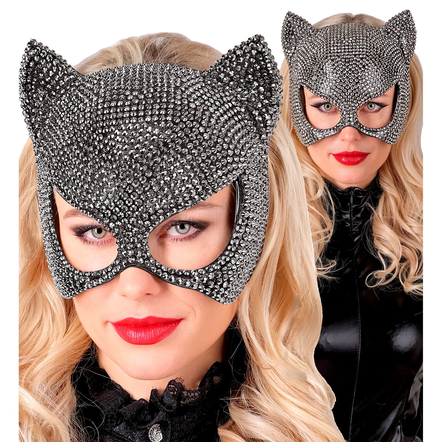 "STRASS KATZENMASKE" – Ansicht 3