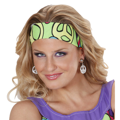 "STRASS OHRRINGE PEACE & LOVE" – Ansicht 3
