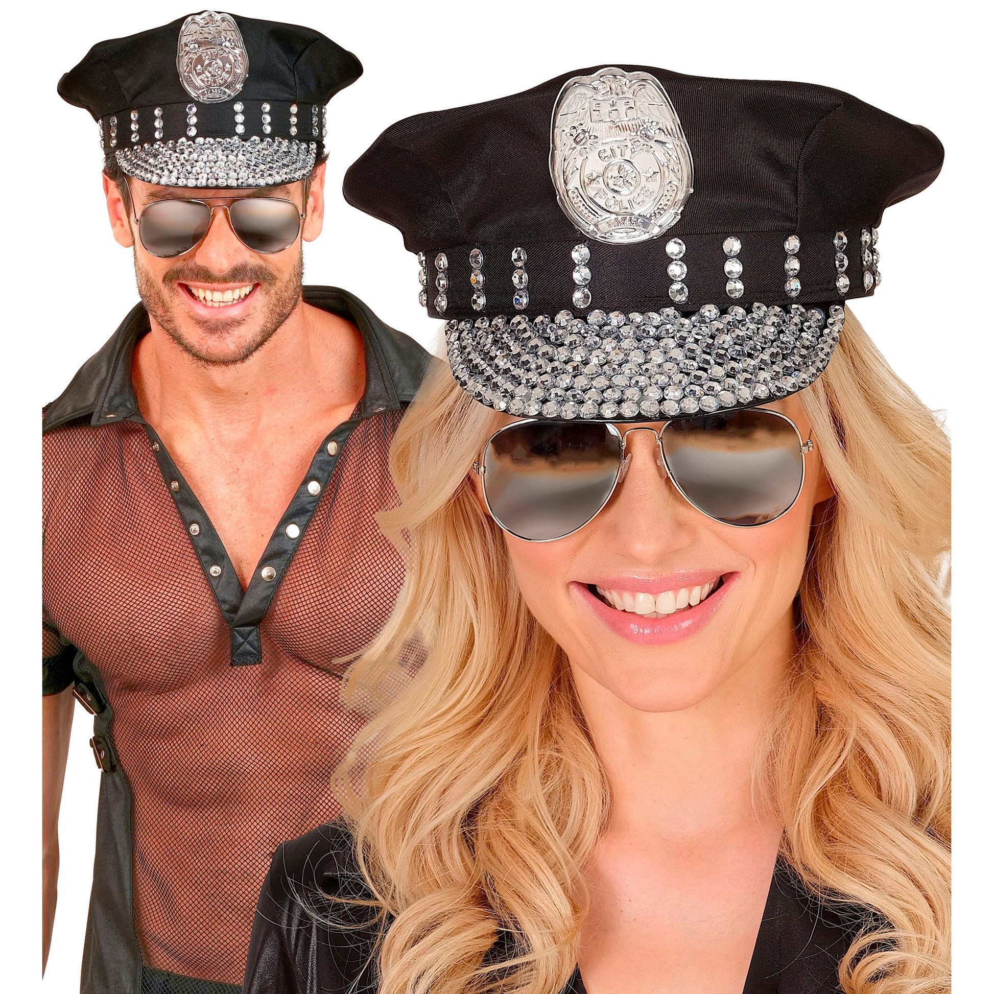 "STRASS POLIZEIMÜTZE" – Ansicht 4
