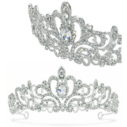"STRASS TIARA / DIADEM" – Vorderansicht