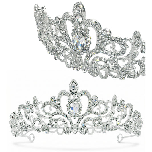 "STRASS TIARA / DIADEM" – Vorderansicht