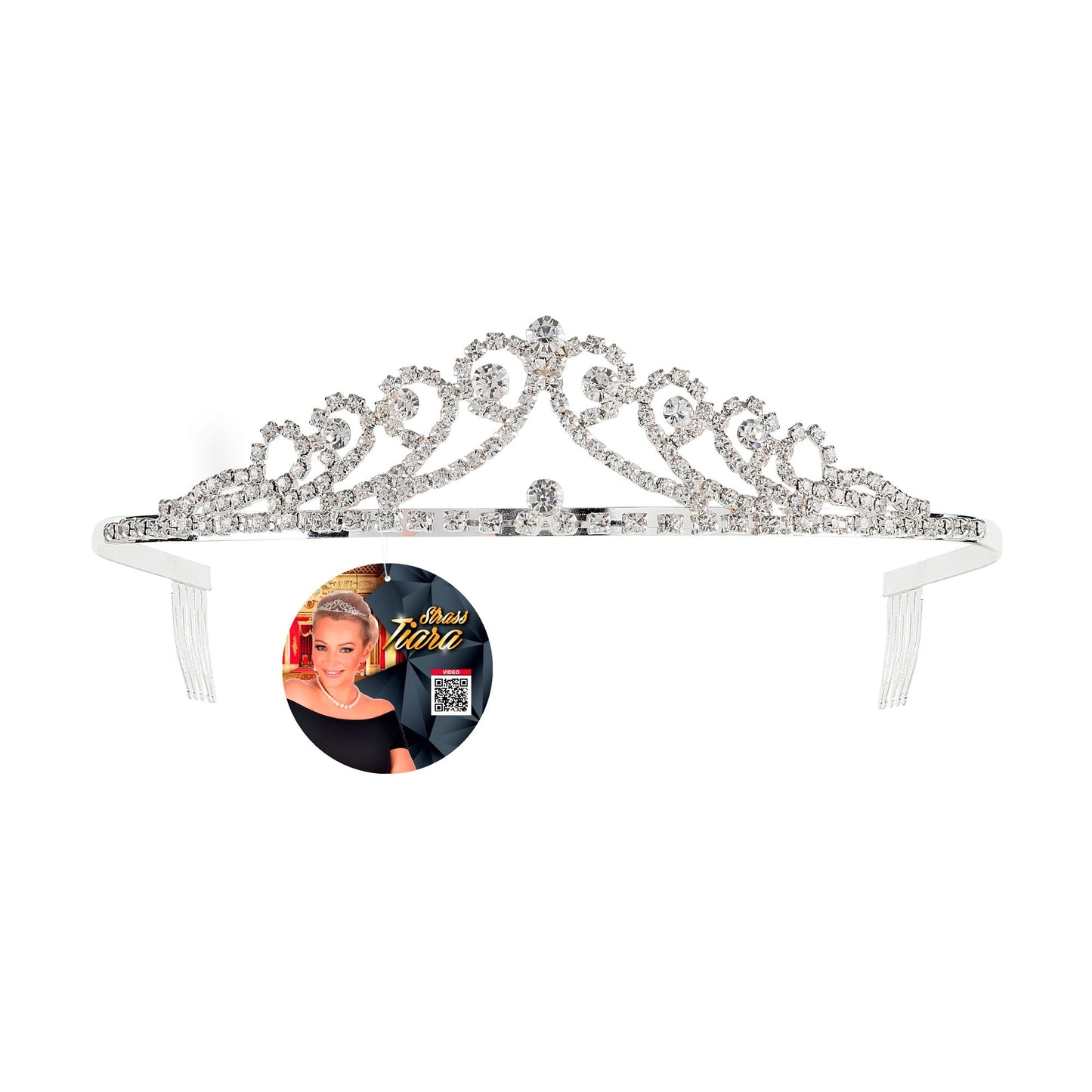 "STRASS TIARA" – Detailansicht