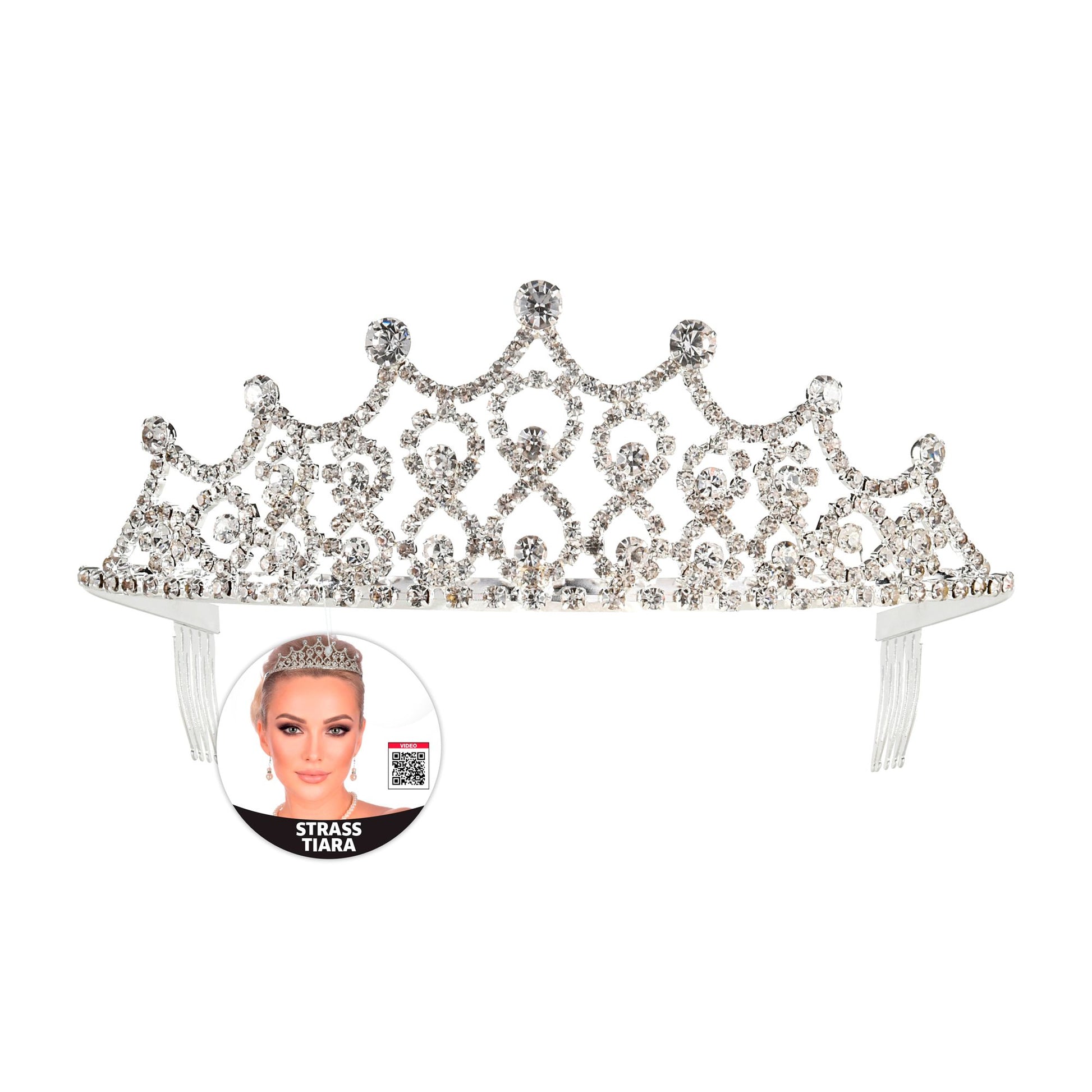 "STRASS TIARA" – Detailansicht
