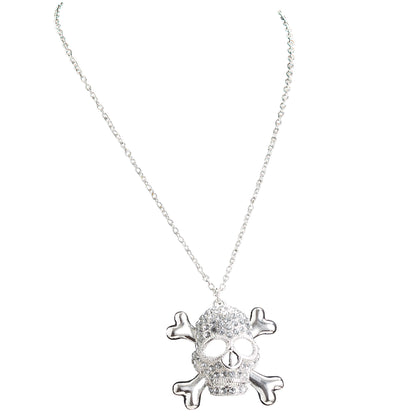 "STRASS TOTENKOPF KETTE" – Detailansicht