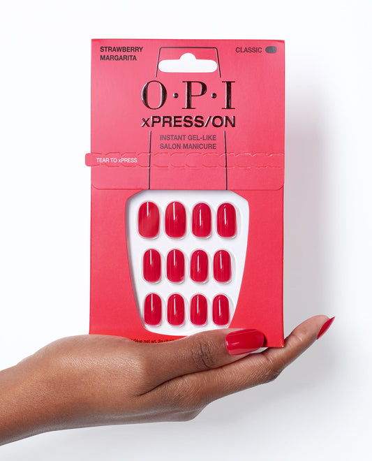 OPI OPI Xpress-On Künstliche Nägel Strawberry Margarita 30 Stück Kosmetik