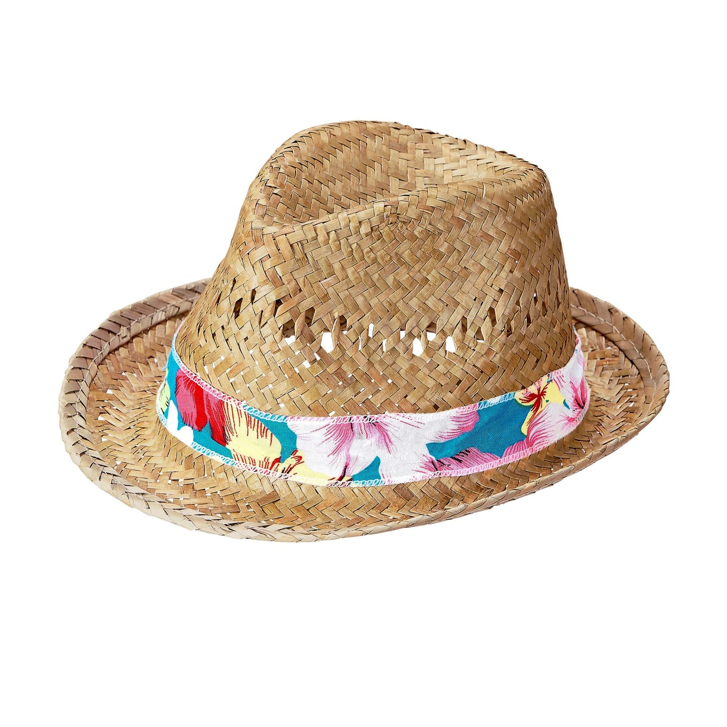 "STROHFEDORA BEACH BOYS" – Vorderansicht